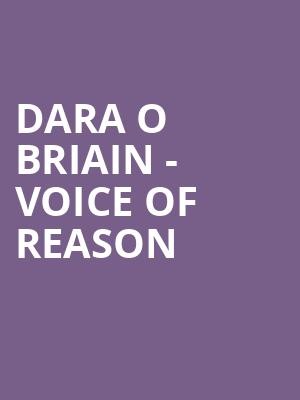 Dara O Briain - Voice of Reason at Eventim Hammersmith Apollo